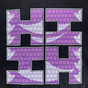 HAWAII'S FINEST GRAPHIC T-SHIRT MENS XL FADED BLACK PURPLE HF LOGO 2013